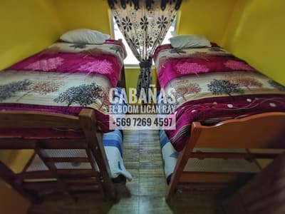 Cabaña (núm. 1) - Alojamientos El Boom Lican Ray
