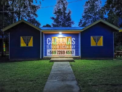 Cabaña (núm. 1) - Alojamientos El Boom Lican Ray