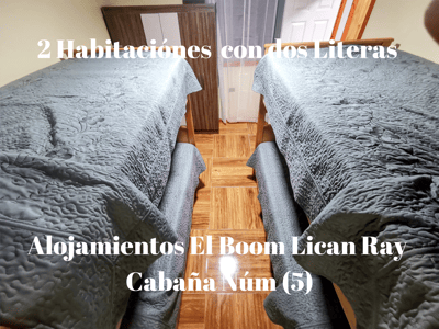 Cabaña (núm. 12) - Alojamientos El Boom Lican Ray