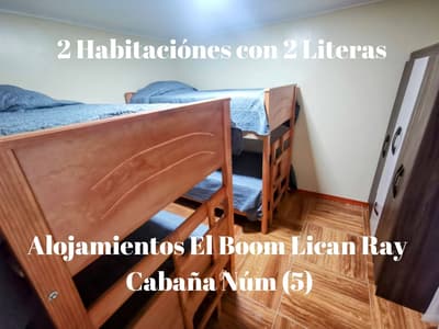 Cabaña (núm. 12) - Alojamientos El Boom Lican Ray