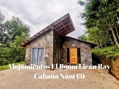 Cabaña (núm. 12) - Alojamientos El Boom Lican Ray
