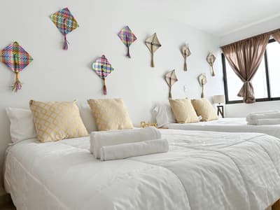 R5 · Hab Doble Decorada Hermosamente / Amplio Baño / Gran Ventanal Oaxaca de Juárez