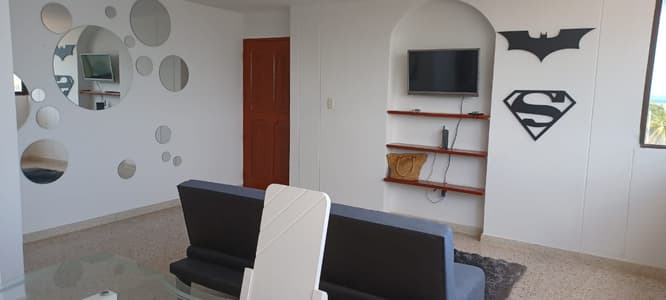 R1 (502) Apartamento con vista a la playa, la mejor zona de la ciudad, genial para trabajar o estar con la familia