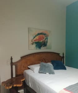 Caballito de Mar · Habitación privada con baño, cerca playa la punta Brisas de Zicatela