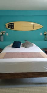 Pez · Habitación privada con baño, cerca playa la punta Brisas de Zicatela