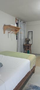 Pez · Habitación privada con baño, cerca playa la punta Brisas de Zicatela