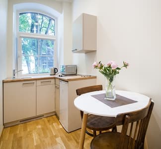 Vieno kambario apartamentai (dvivietis apartamentas max 3 asmenims)