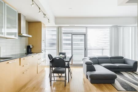 1312- 1BDR, 2 bed, 1 bath Across Scotibank Arena with parking