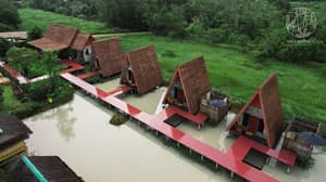 [A3] Deluxe A-Frame With Jacuzzi