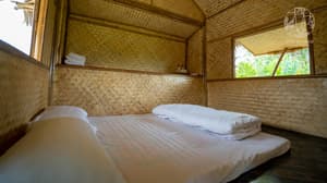 [B3] Bamboo Hut With Shared Bathroom