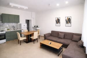 1-bedroom apartment 50 m from a sandy beach