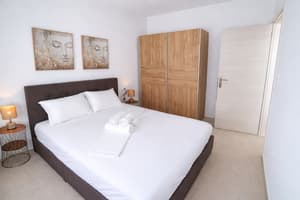 1-bedroom apartment 50 m from a sandy beach