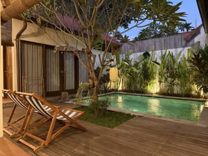 #4 Private 2BR Villa with Pool, Garden & Modern Comforts in Bali Umalas Canggu