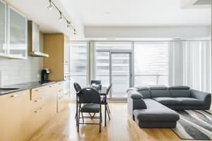 1BDR, 2 bed, 1 bath Across Scotiabank Arena with parking