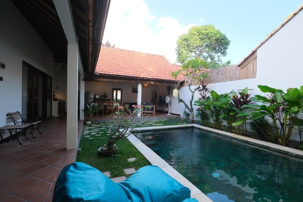 #5 Private 2BR Villa with Pool, Garden & Modern Comforts in Bali Umalas Canggu