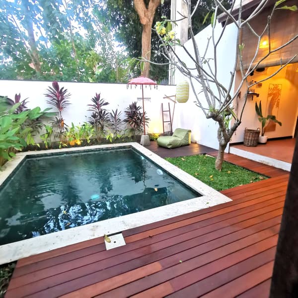 #1 Private 1BR Villa with Pool, Garden & Modern Comforts in Bali Umalas Canggu