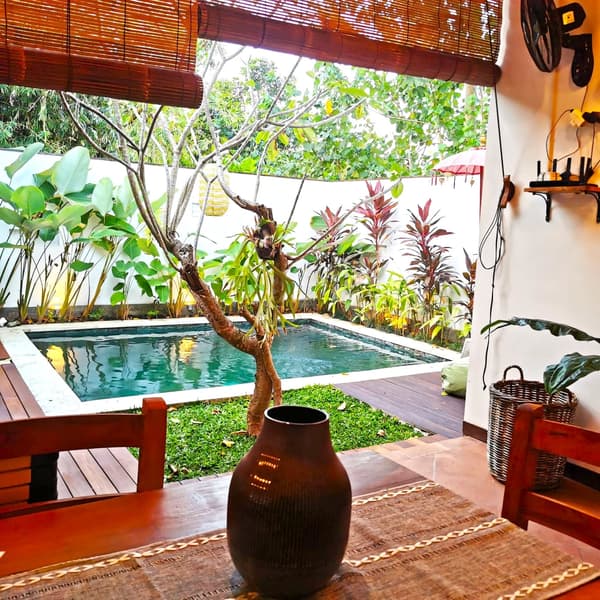 #1 Private 1BR Villa with Pool, Garden & Modern Comforts in Bali Umalas Canggu