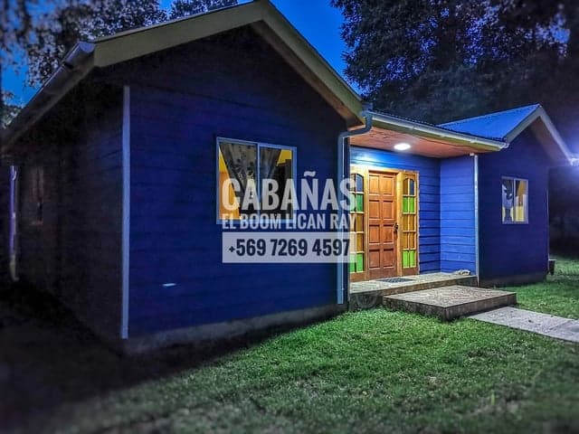 Cabaña (núm. 1) - Alojamientos El Boom Lican Ray
