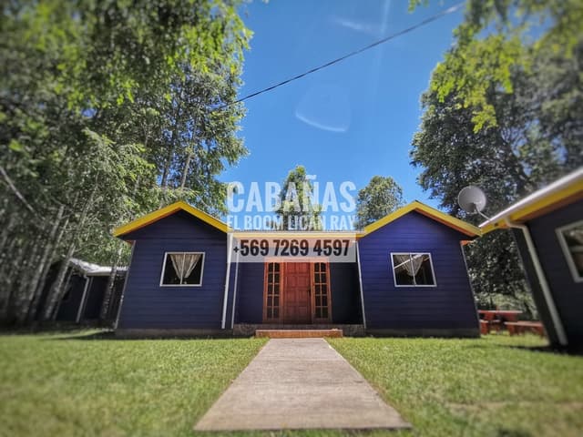 Cabaña (núm. 1) - Alojamientos El Boom Lican Ray