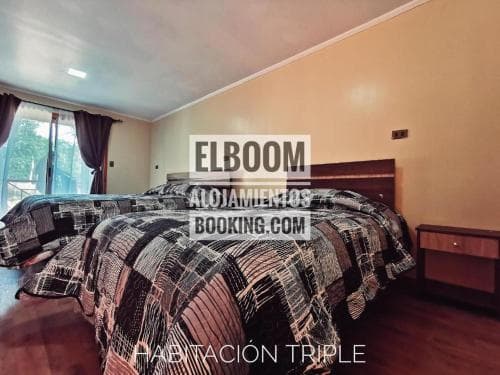 Habitación (núm. 4) Triple  - Alojamientos El Boom Lican Ray