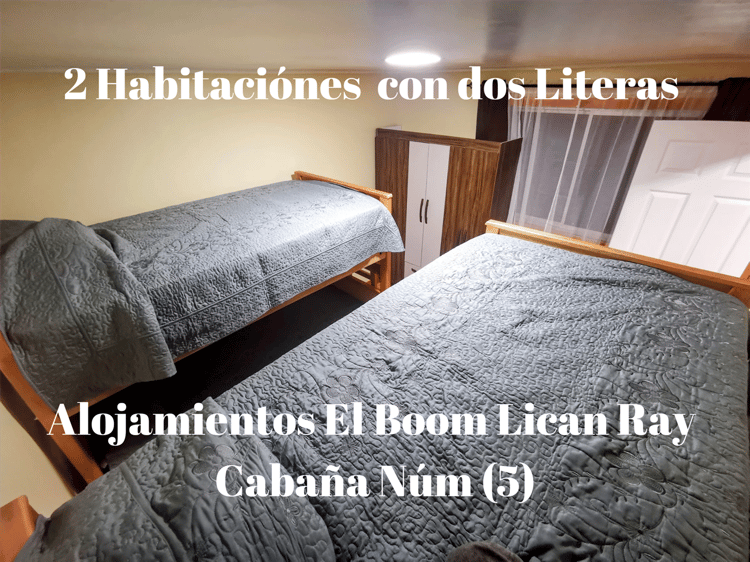 Cabaña (núm. 12) - Alojamientos El Boom Lican Ray