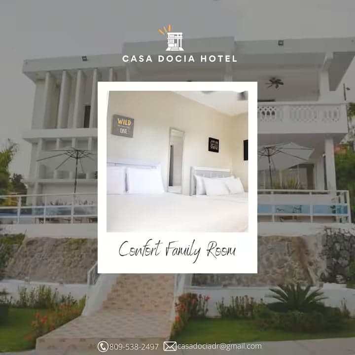 R15- Comfort  Family Room -2 QB-Pool View-City View