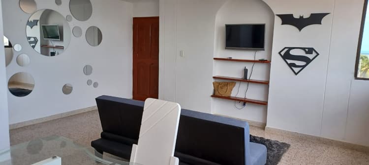 R1 (502) Apartamento con vista a la playa, la mejor zona de la ciudad, genial para trabajar o estar con la familia