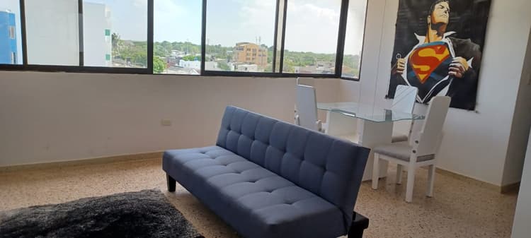 R1 (502) Apartamento con vista a la playa, la mejor zona de la ciudad, genial para trabajar o estar con la familia