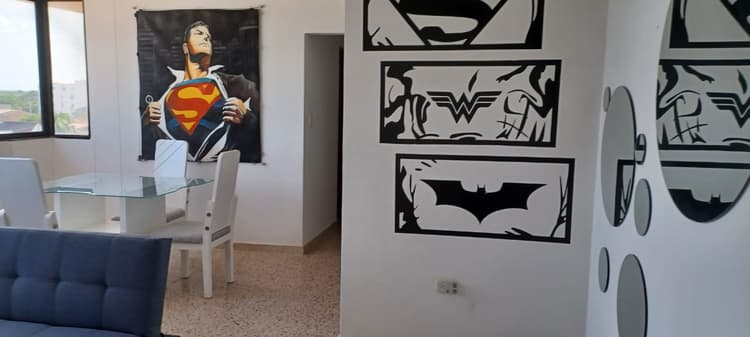 R1 (502) Apartamento con vista a la playa, la mejor zona de la ciudad, genial para trabajar o estar con la familia