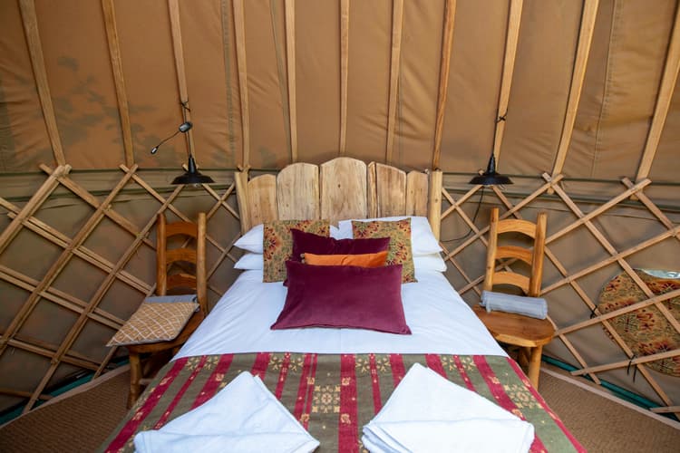 Dabinett Yurt Somerset
