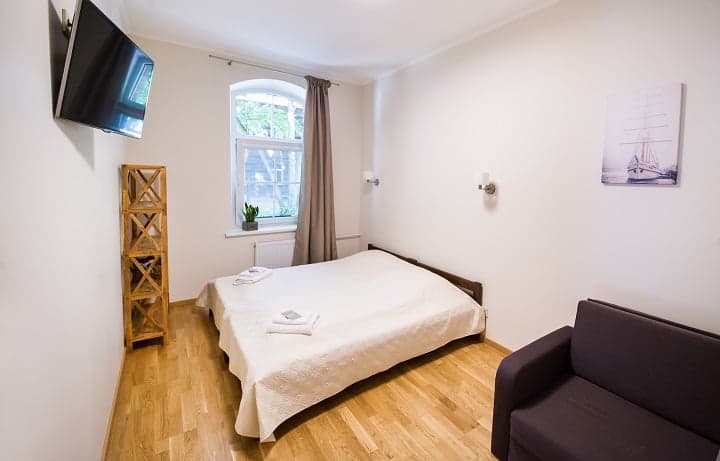 Vieno kambario apartamentai (dvivietis apartamentas max 3 asmenims)
