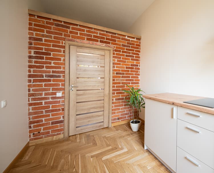 Vieno kambario apartamentai  su vaizdu į kiemą (maks.2 asm.)