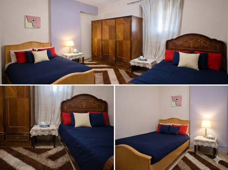 Bed in Shared Room | 5 min to Metro | Fast Wi-Fi Al Zehour