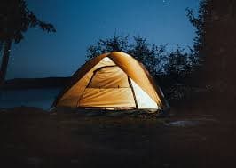 Campsites Stage side