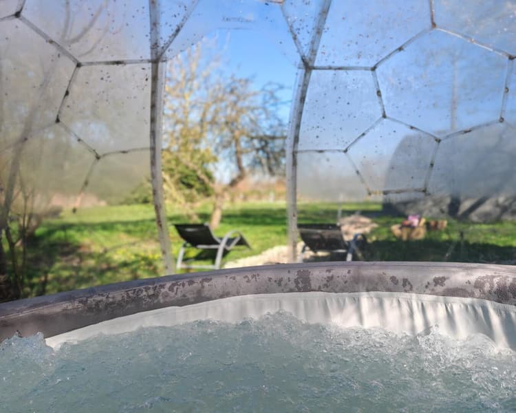 Clear Dome Zero Firepit BBQ