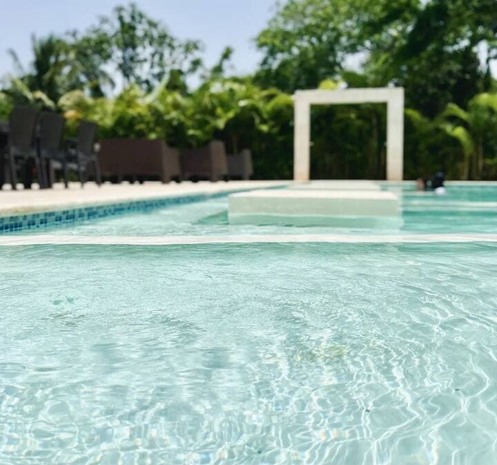 A1-Spacious 2-Bedroom Apartment with Pool View (A1)