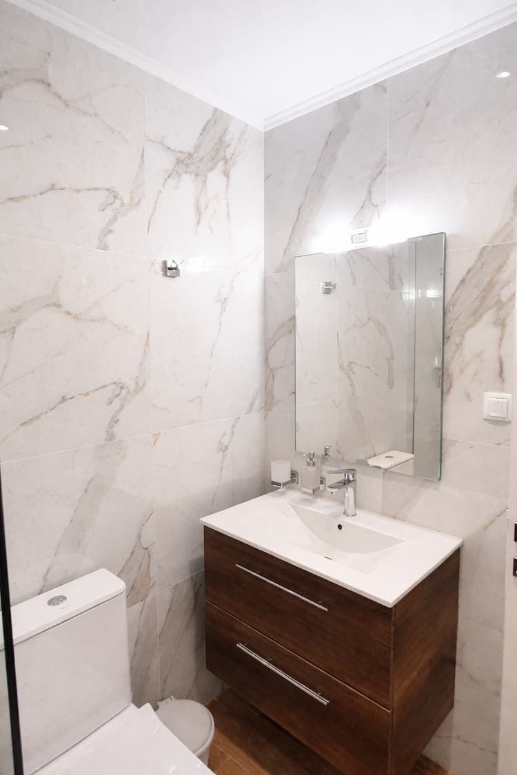 2-bedroom apartment with 2 bathrooms 50 m from the Beach