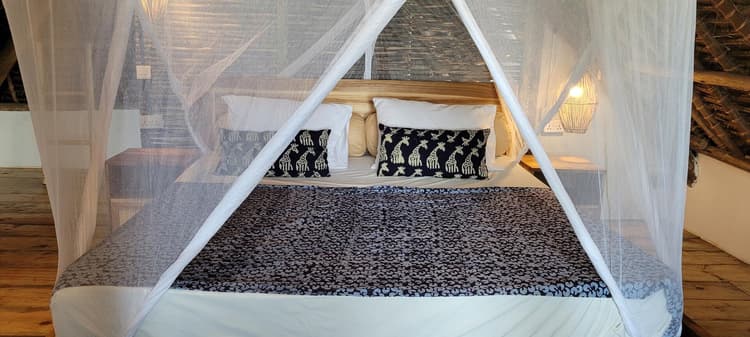 Mwendokasi: Double room 2nd floor with private balcony, seaview