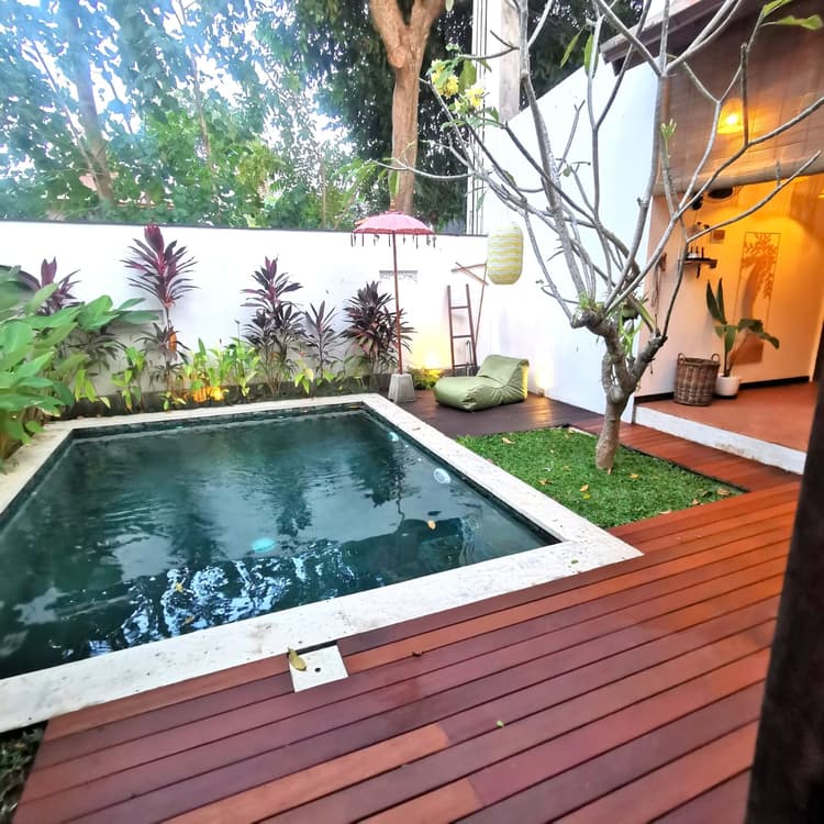 #1 Private 1BR Villa with Pool, Garden & Modern Comforts in Bali Umalas Canggu