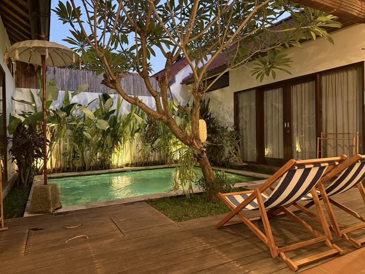 #4 Private 2BR Villa with Pool, Garden & Modern Comforts in Bali Umalas Canggu