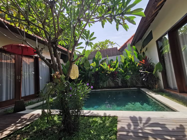 #4 Private 2BR Villa with Pool, Garden & Modern Comforts in Bali Umalas Canggu