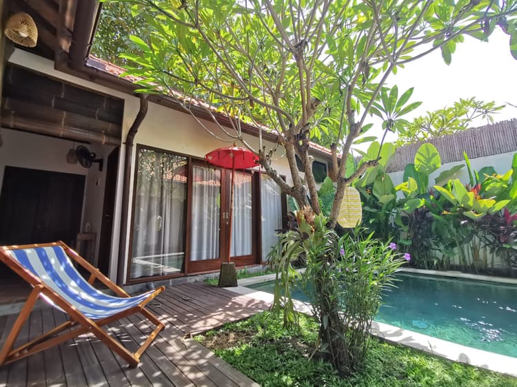 #4 Private 2BR Villa with Pool, Garden & Modern Comforts in Bali Umalas Canggu