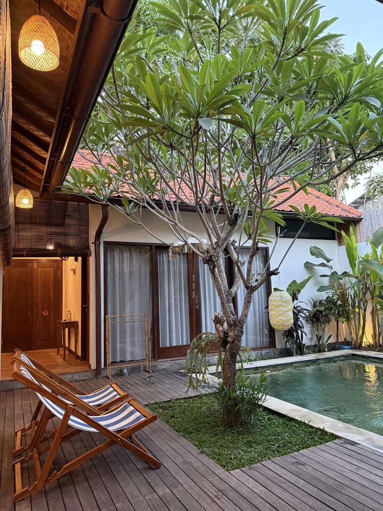 #4 Private 2BR Villa with Pool, Garden & Modern Comforts in Bali Umalas Canggu