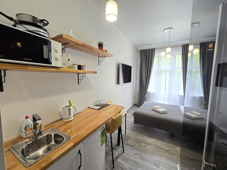 S3 Studio with balcony Klaipeda