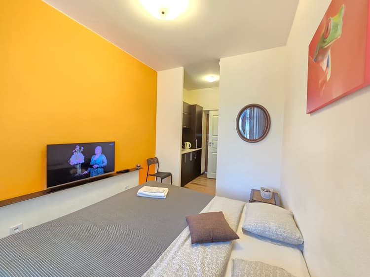 S6 Orange studio apartment