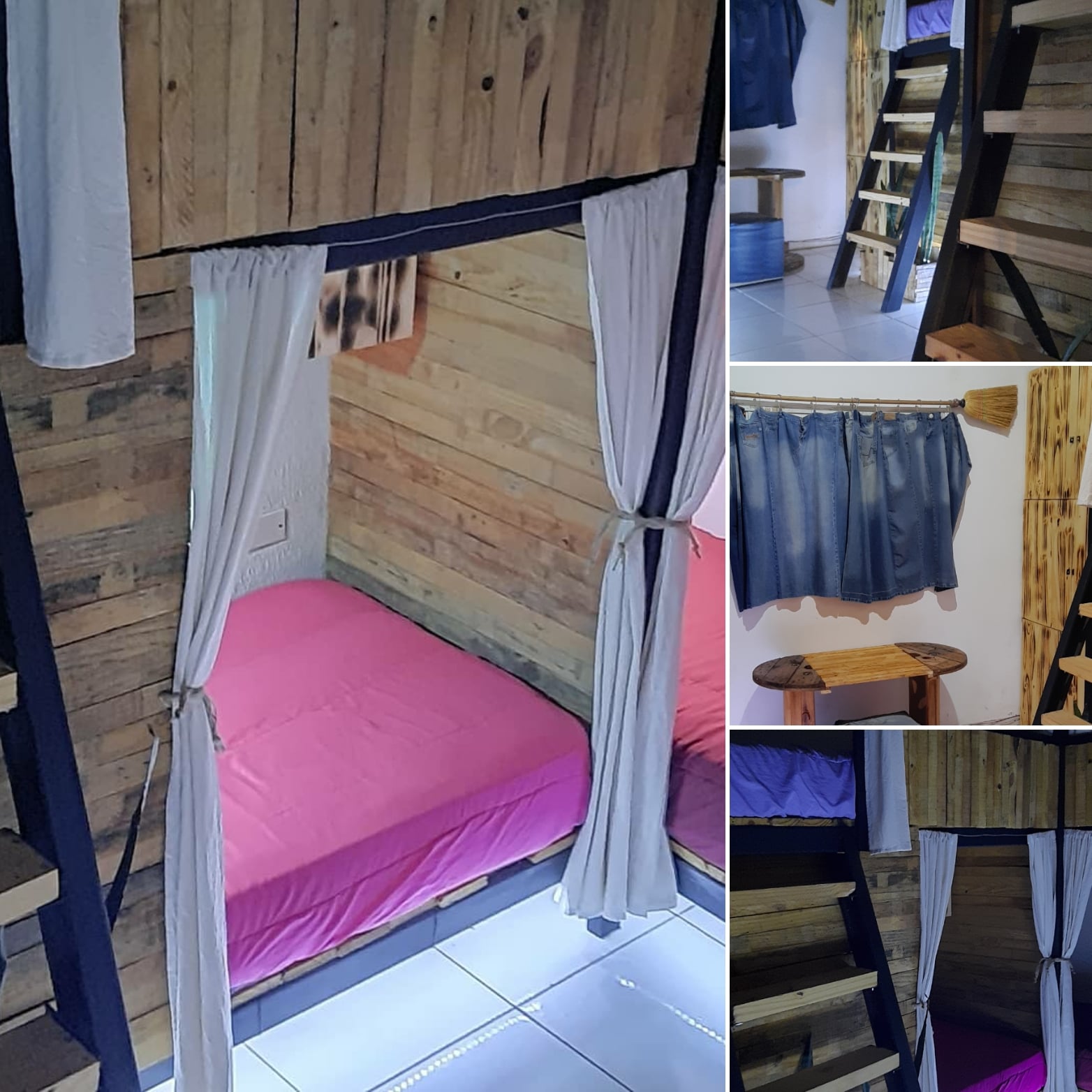 Habitación privada cuádruple con Baño Compartido