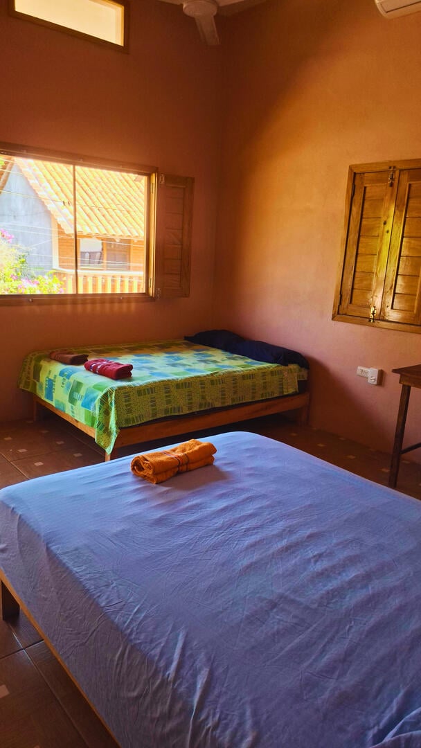 Doble con Aire Acondicionado