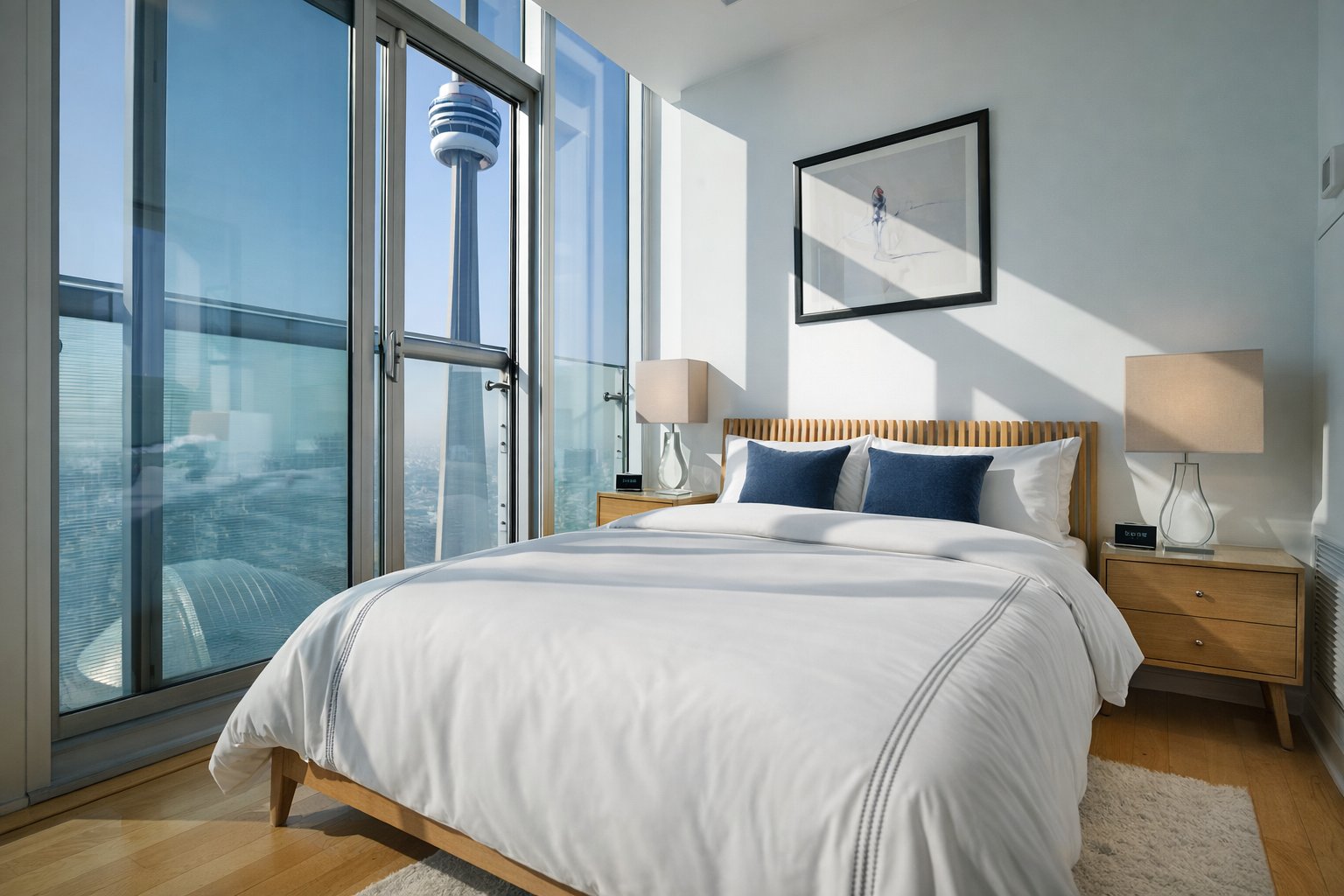 5210 - Chic Toronto Downtown Condo + Balcony
