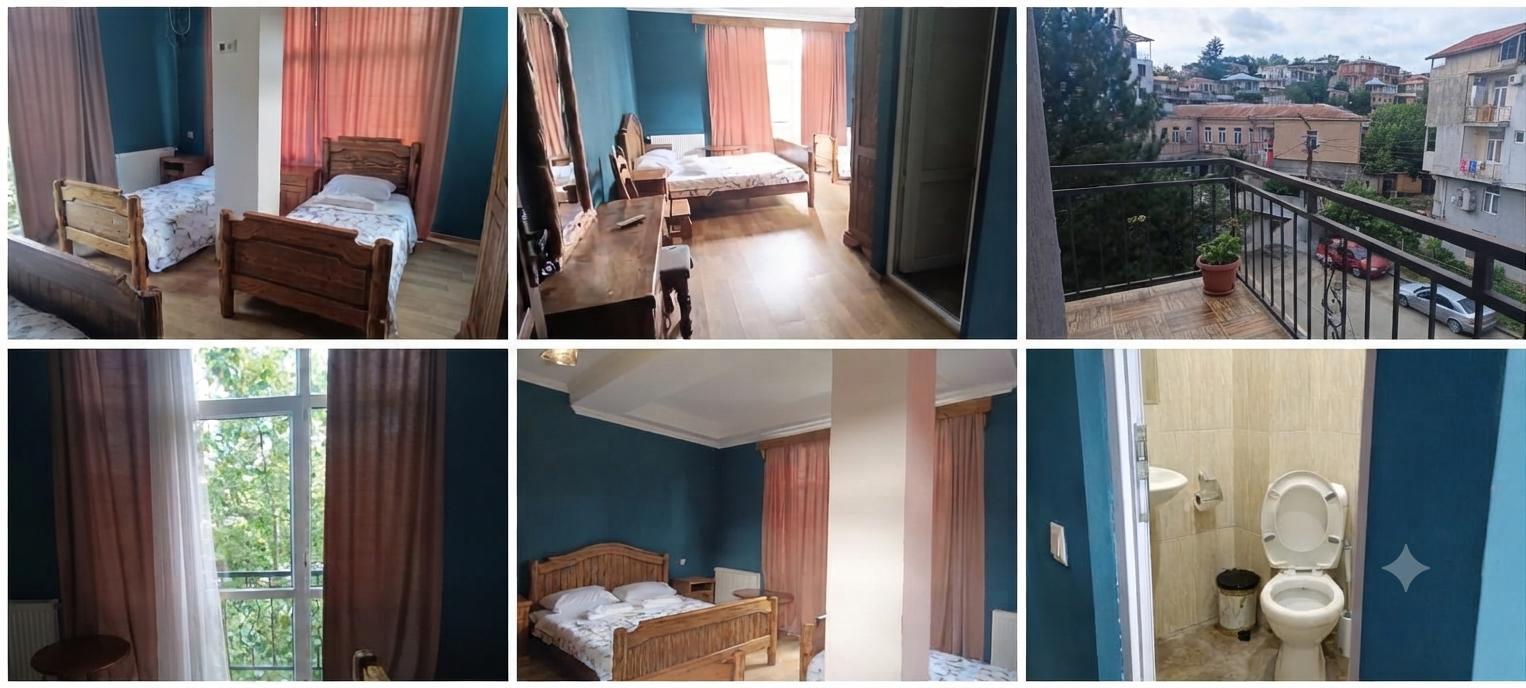 Quadruple Room with Balcony